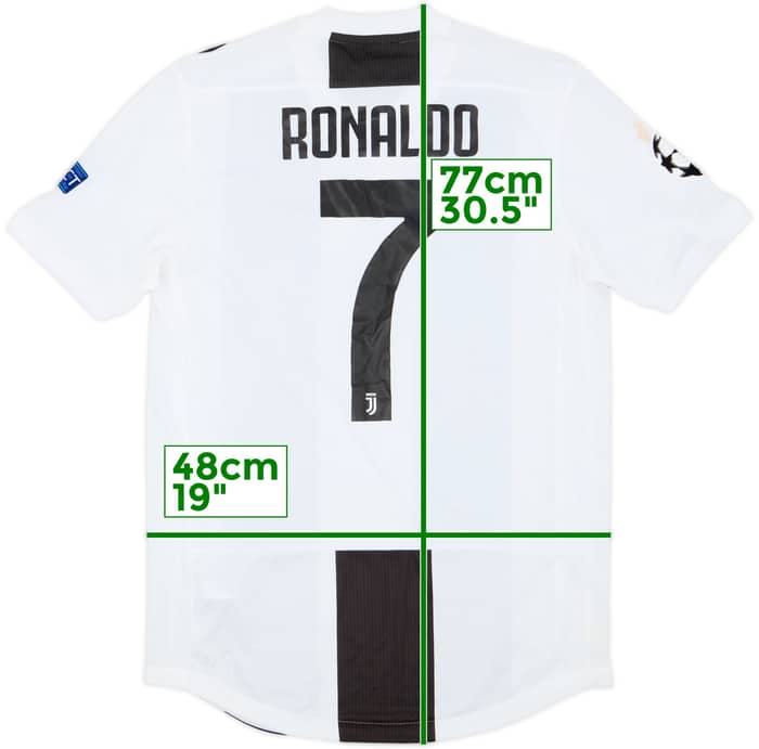 2018-19 Juventus Authentic Home Shirt Ronaldo #7 (M)