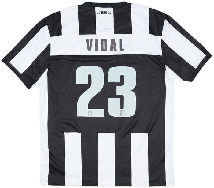 2012-13 Juventus Home Shirt Vidal #23 - 8/10 - (L)