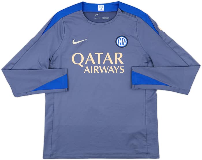 2024-25 Inter Milan Nike 1/4 Zip Drill Top - 5/10 - (M)