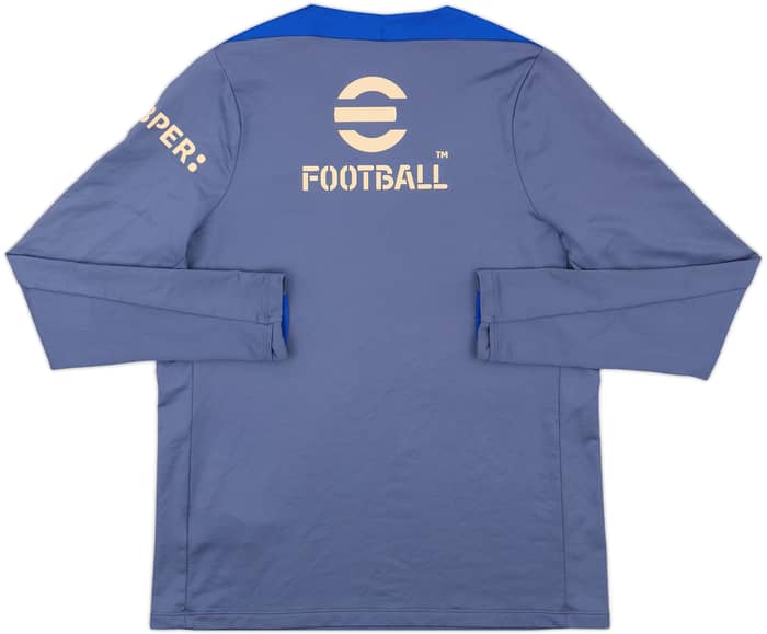 2024-25 Inter Milan Nike 1/4 Zip Drill Top - 5/10 - (M)