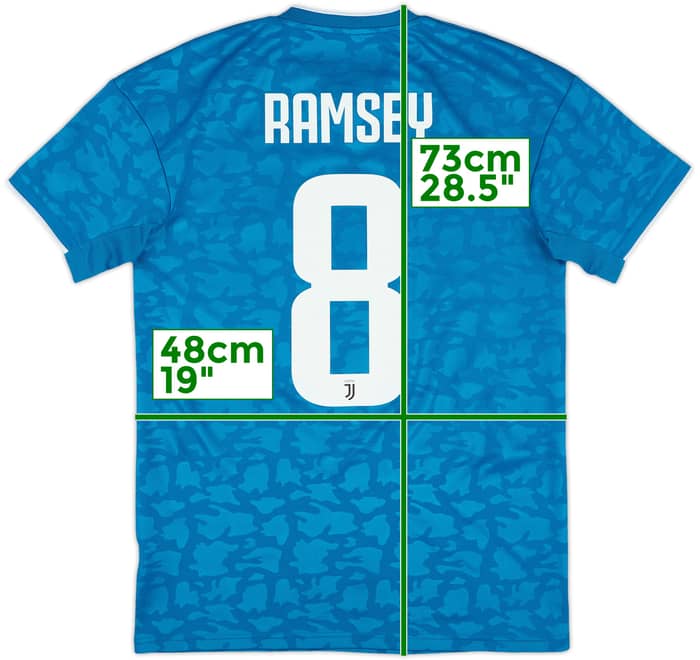 2019-20 Juventus Third Shirt Ramsey #8 - 10/10 - (S)