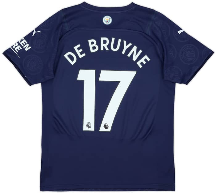 2021-22 Manchester City Third Shirt De Bruyne #17 - 10/10 - (M)