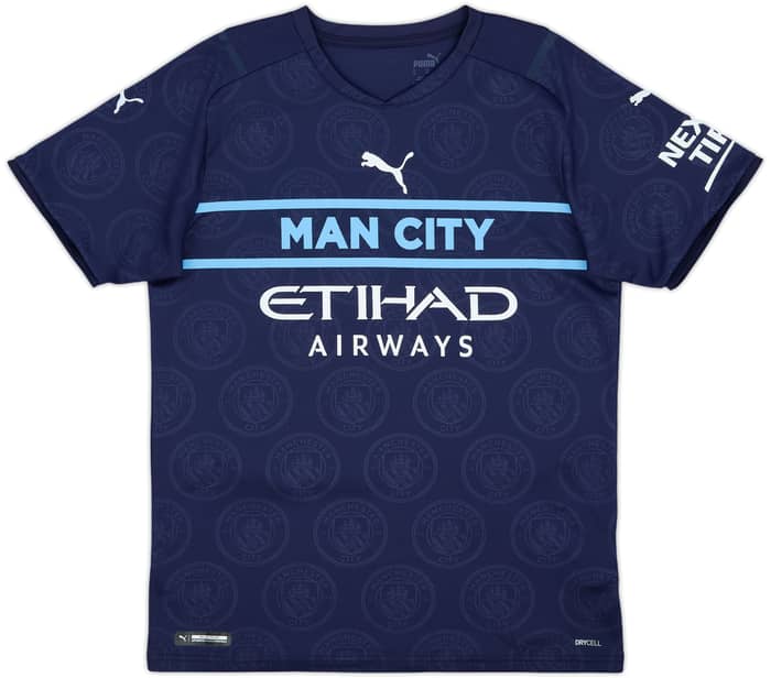 2021-22 Manchester City Third Shirt De Bruyne #17 - 10/10 - (M)