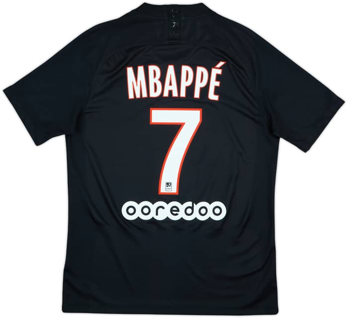 2019-20 Paris Saint-Germain Fourth Shirt Mbappe #7 - 8/10 - (M)