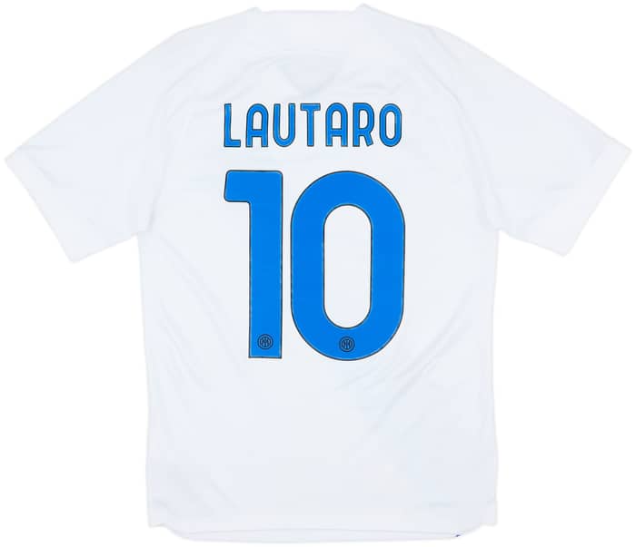 2023-24 Inter Milan Away Shirt Lautaro #10 - 8/10 - (S)