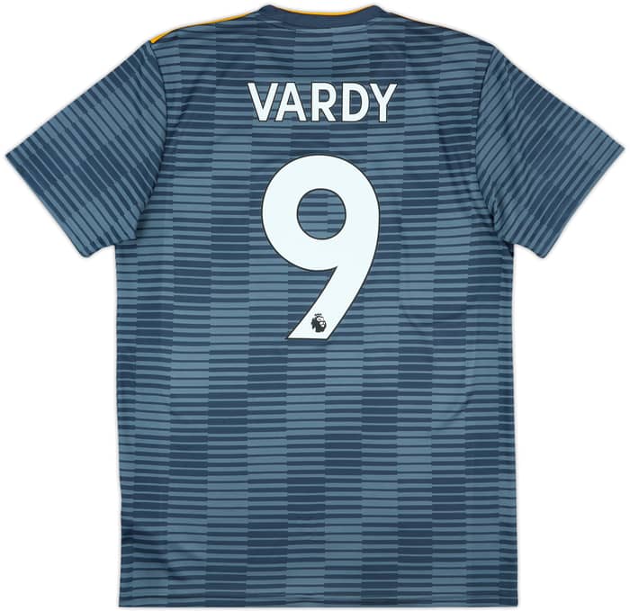 2018-19 Leicester Away Shirt Vardy #9 - 9/10 - (M)