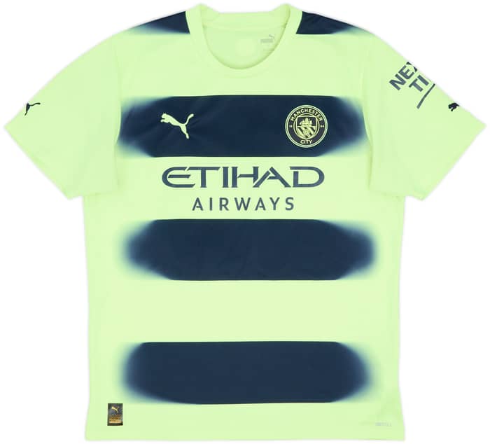 2022-23 Manchester City Third Shirt Rodrigo #16 - 7/10 - (L)