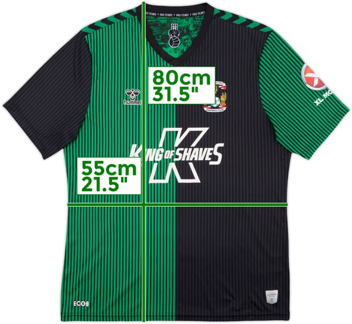 2023-24 Coventry Third Shirt - 8/10 - (XL)