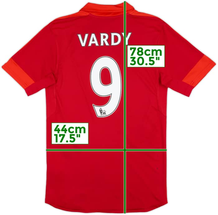 2016-17 Leicester Away Shirt Vardy #9 - 7/10 - (S)