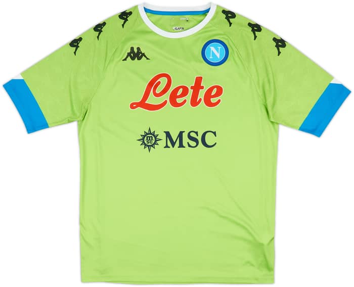 2020-21 Napoli GK S/S Shirt - 8/10 - (L)