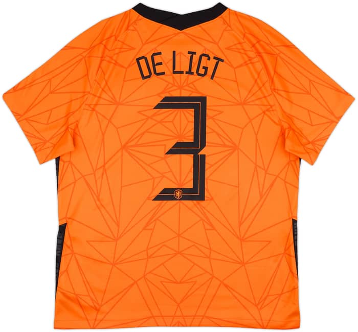 2020-21 Netherlands Home Shirt de Ligt #3 - 10/10 - (XL)