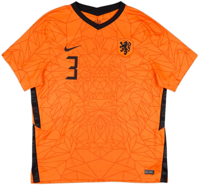 2020-21 Netherlands Home Shirt de Ligt #3 - 10/10 - (XL)