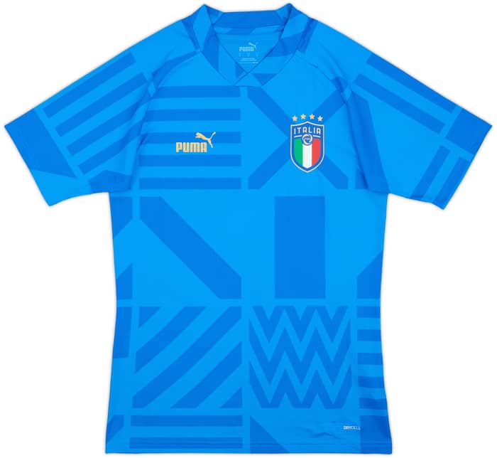 2022-23 Italy Puma Pre Match Training Shirt - 10/10 - (S)
