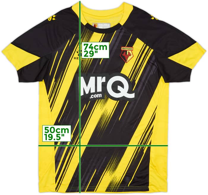 2023-24 Watford Home Shirt - 7/10 - (Women's L)