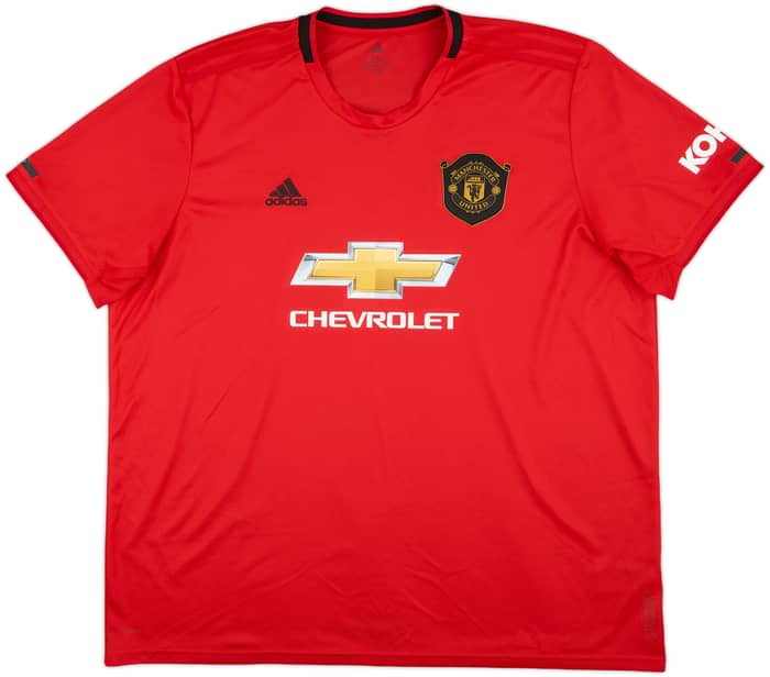 2019-20 Manchester United Home Shirt B.Fernandes #18 - 8/10 - (3XL)