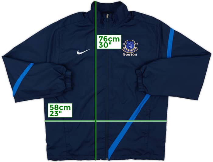 2012-13 Everton Nike Track Jacket - 8/10 - (L)