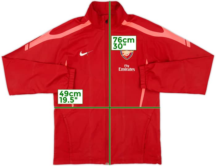 2010-11 Arsenal Nike Track Jacket - 5/10 - (S)
