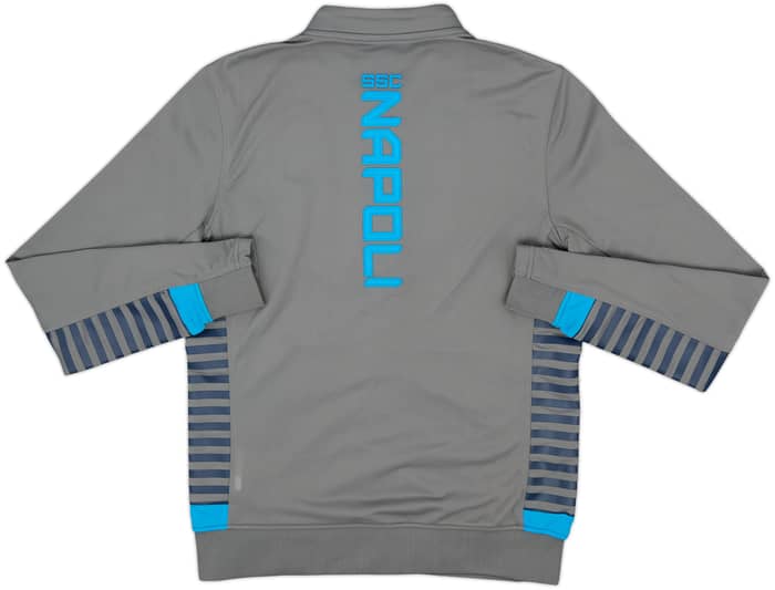 2019-20 Napoli Kappa Hooded Track Jacket - 8/10 - (S)