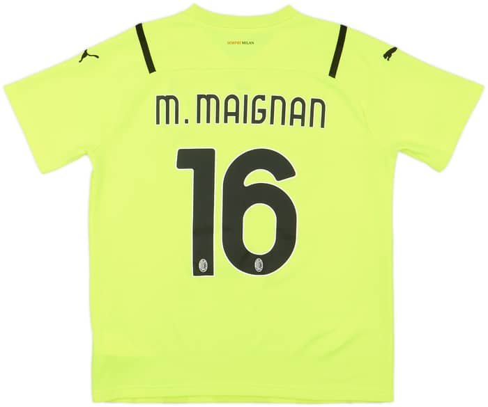 2022-23 AC Milan GK S/S Shirt M. Maignan #16 - 9/10 - (L.Boys)
