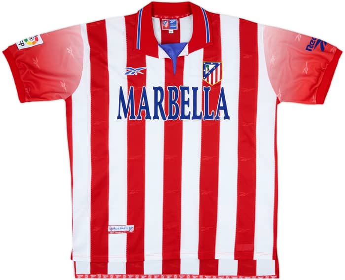 1998-99 Atletico Madrid Home Shirt - 10/10 - (XXL)