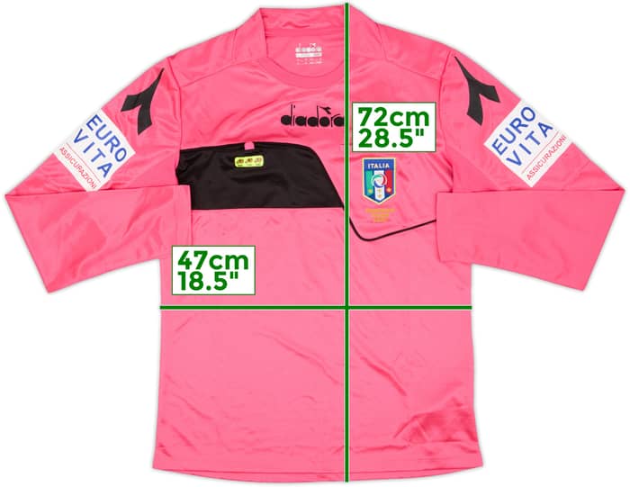 2018-19 Italy Diadora Referee L/S Shirt (M)