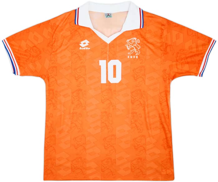 1994 Netherlands Home Shirt Bergkamp #10 - 6/10 - (M)