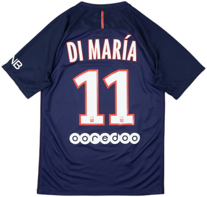 2016-17 Paris Saint-Germain Home Shirt Di Maria #11 - 6/10 - (S)