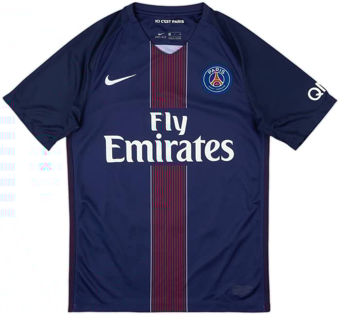 2016-17 Paris Saint-Germain Home Shirt Di Maria #11 - 6/10 - (S)