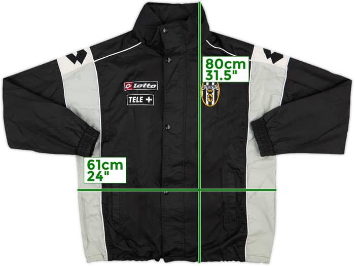 2000-01 Juventus Lotto Padded Bench Coat - 7/10 - (M)