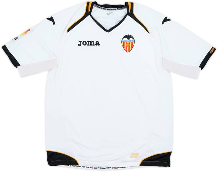 2011-12 Valencia Home Shirt Tino Costa #24 - 5/10 - (M)