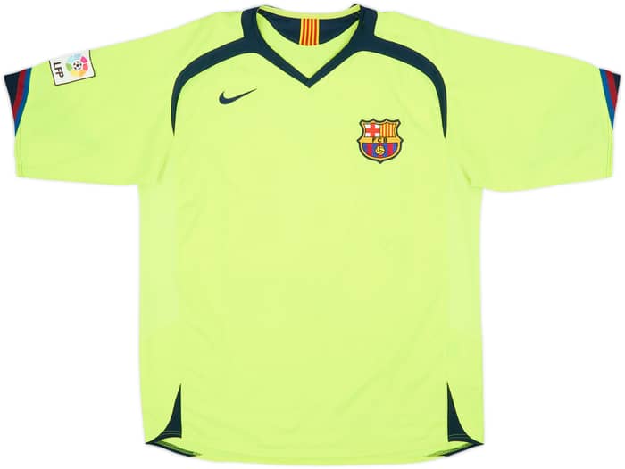 2005-06 Barcelona Away Shirt Messi #30 - 6/10 - (L)