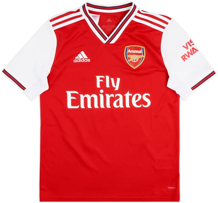 2019-20 Arsenal Home Shirt Saka #77 - 8/10 - (13-14 Years)
