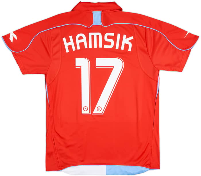 2008-09 Napoli Away Shirt Hamsik #17 - 8/10 - (M)