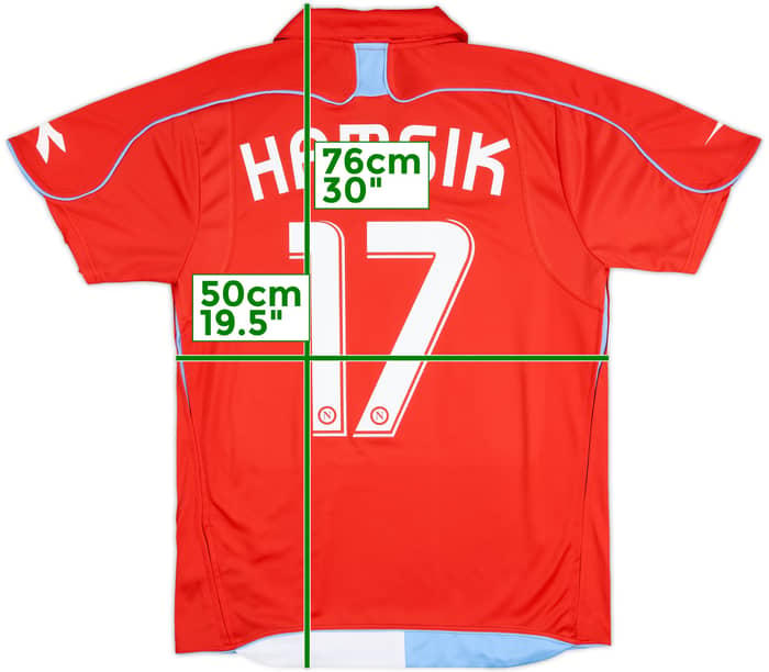 2008-09 Napoli Away Shirt Hamsik #17 - 8/10 - (M)