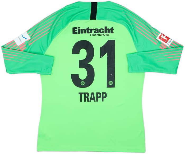 2018-19 Eintracht Frankfurt GK Shirt Trapp #31 - 6/10 - (XL)