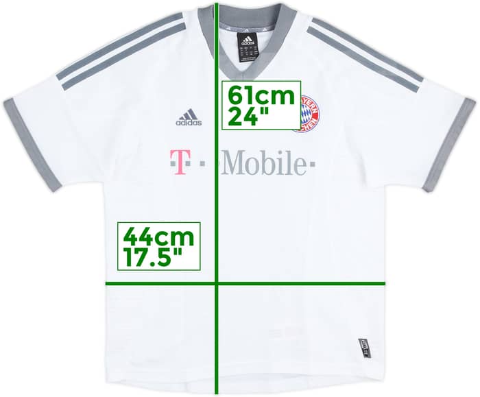 2002-03 Bayern Munich Away Shirt - 5/10 - (13-14 Years)