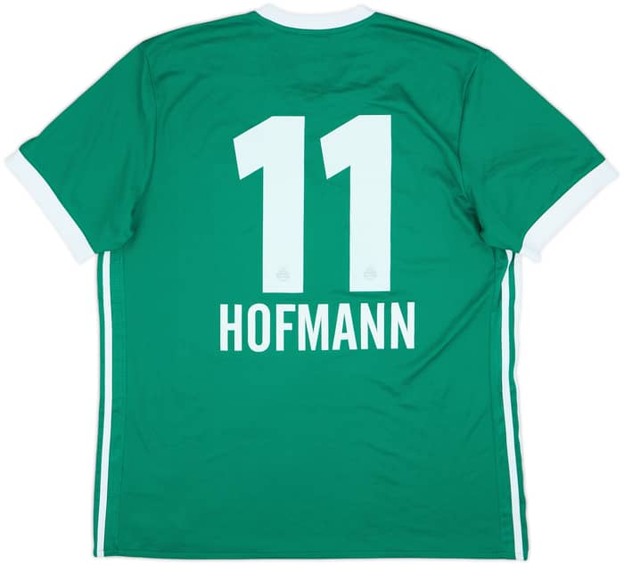 2017-18 Rapid Vienna Signed Home Shirt Hofmann #11 - 7/10 - (XL)