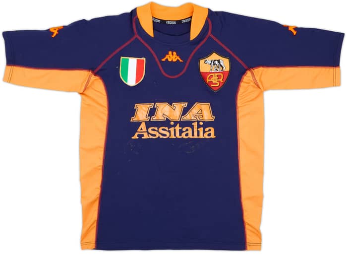 2001-02 Roma Third Shirt Totti #10 - 4/10 - (S)