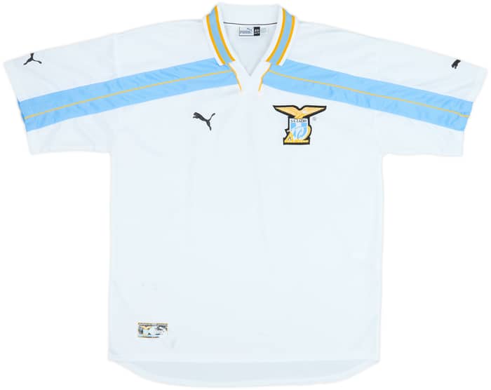 1999-00 Lazio Centenary Home Shirt Nedved #18 - 6/10 - (XXL)