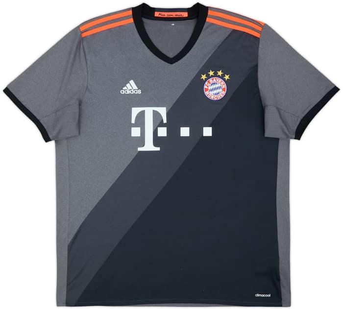 2016-17 Bayern Munich Away Shirt Lewandowski #9 - 5/10 - (XL)