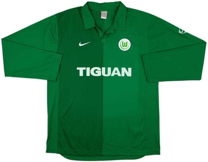 Camiseta de la tercera equipación de manga larga del Wolfsburg 2007-08 - 8/10 - (XL)