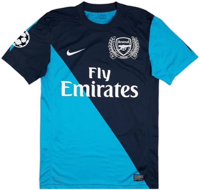 2011-12 Arsenal Away Shirt Arteta #8 - 8/10 - (S)