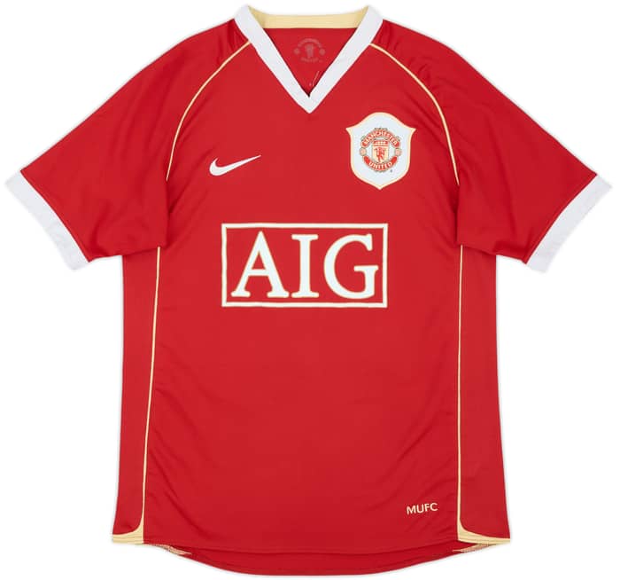 2006-07 Manchester United Home Shirt Ronaldo #7 - 6/10 - (S)