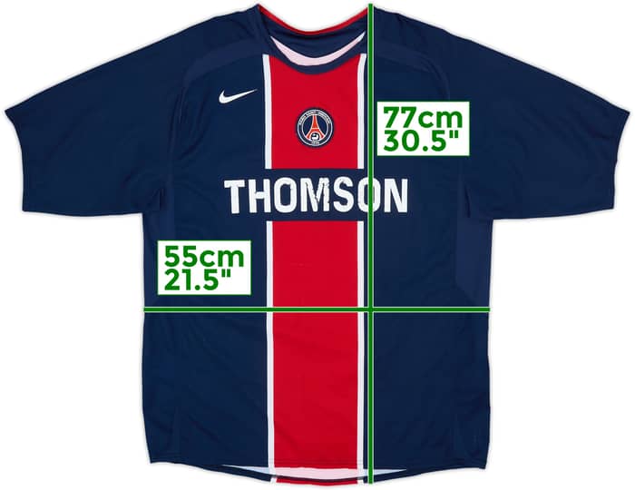 2004-05 Paris Saint-Germain Home Shirt - 5/10 - (L)