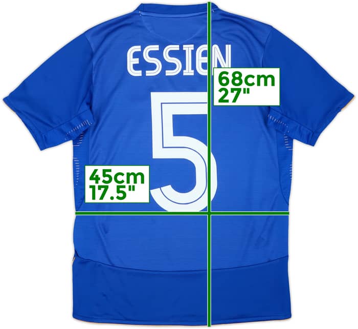 Camiseta de local Centenario del Chelsea 2005-06 Essien #5 - 8/10 - (15-16 Años)