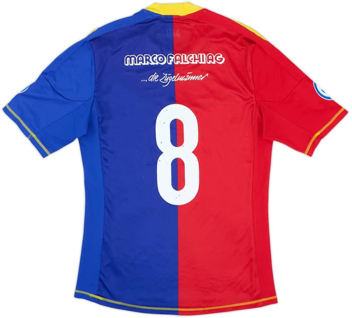 2012-13 FC Basel Youth Issue Home Shirt #8 - 6/10 - (M)
