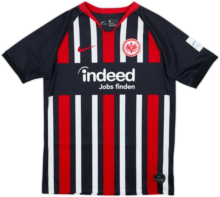 2019-20 Eintracht Frankfurt Signed Home Shirt Vincent #12 - 6/10 - (15-16 Years)