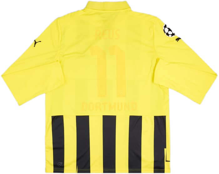 2012-13 Borussia Dortmund European Home L/S Shirt - 4/10 - (XXL)