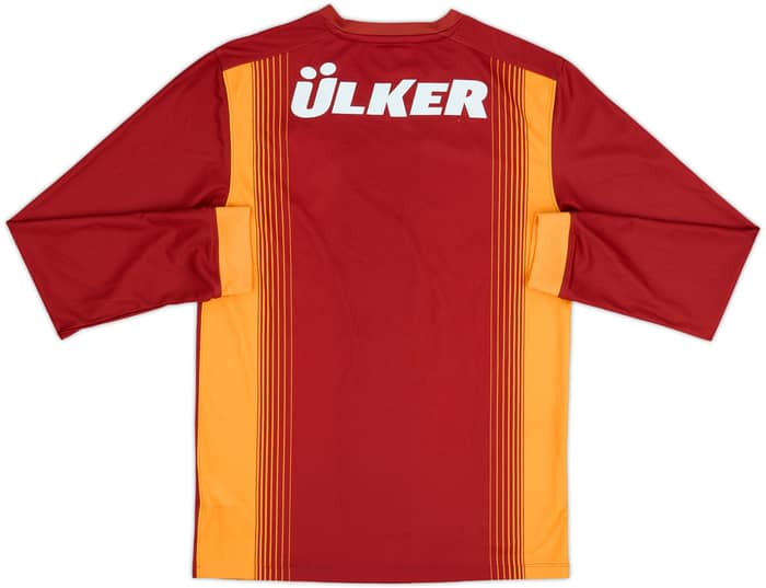Camiseta de local firmada L/S del Galatasaray 2014-15 - 7/10 - (S)