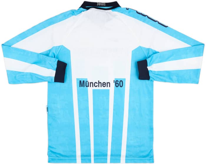 1996-97 1860 Munich Home L/S Shirt - 7/10 - (15-16 Years)